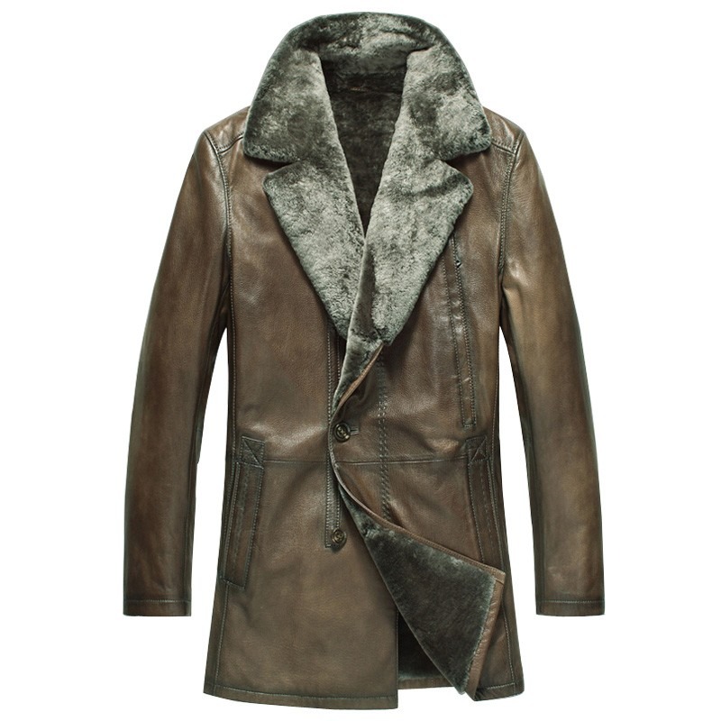 men's sheepskin coat