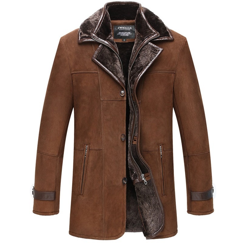 men's sheepskin coat