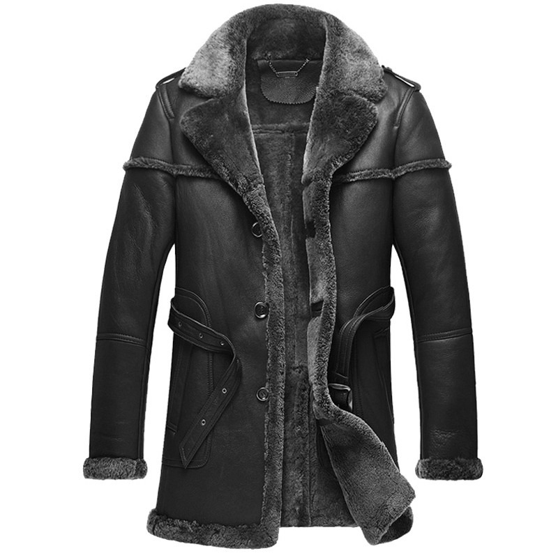 men's sheepskin coat