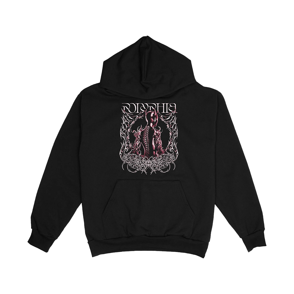 black hoodies with designs