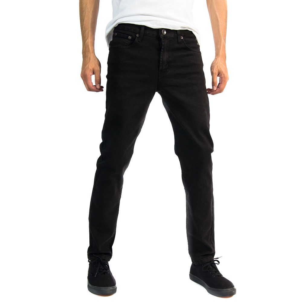 mens black skinny jeans