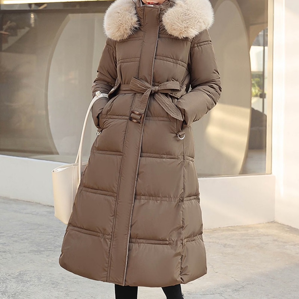 puffer dress coat