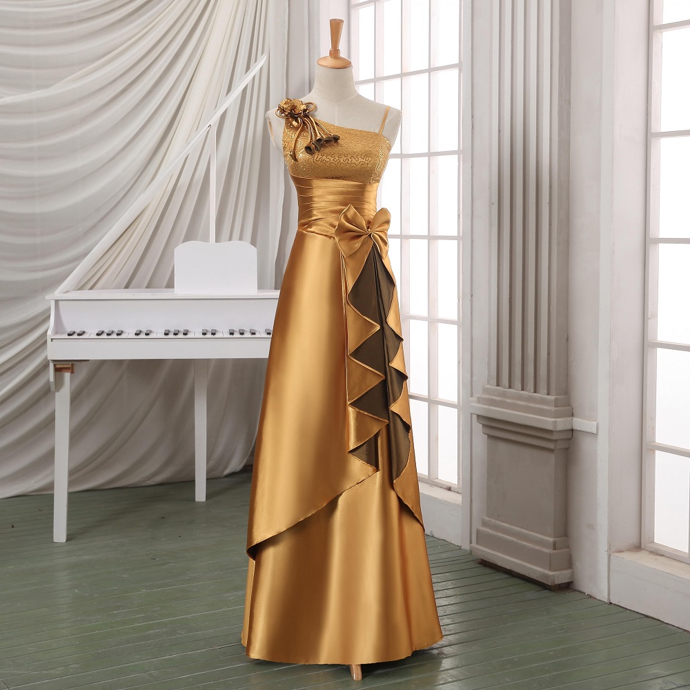 elegant evening gown