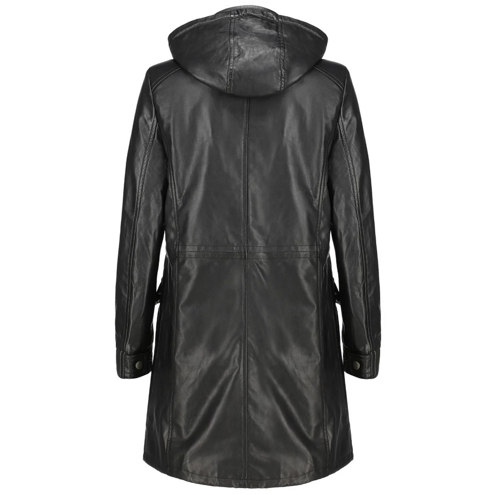 black trench coat womens