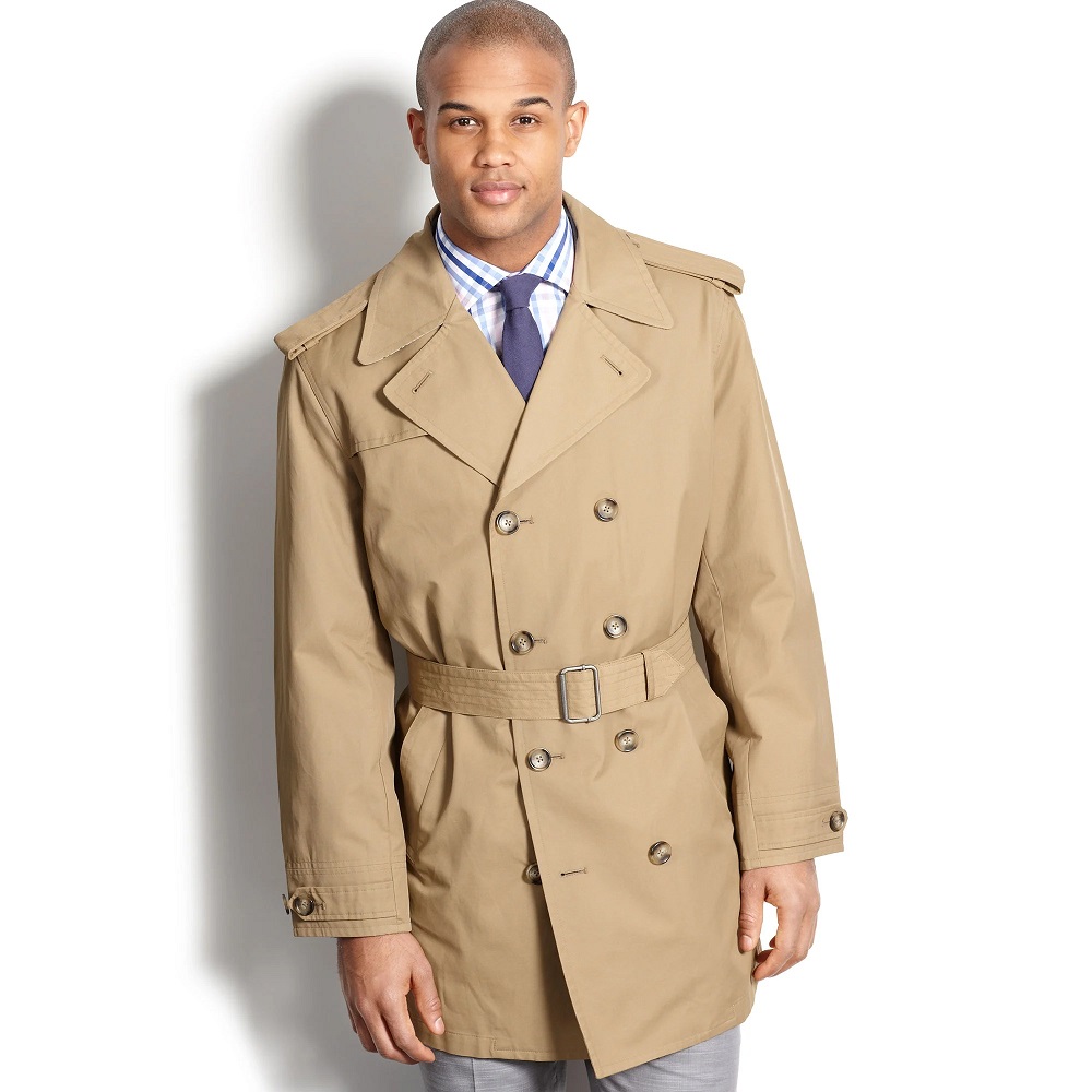 mens trench rain coat