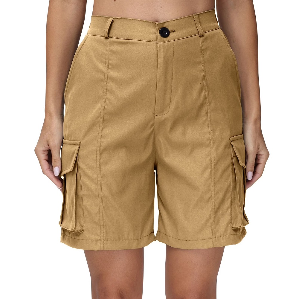 womens khaki shorts