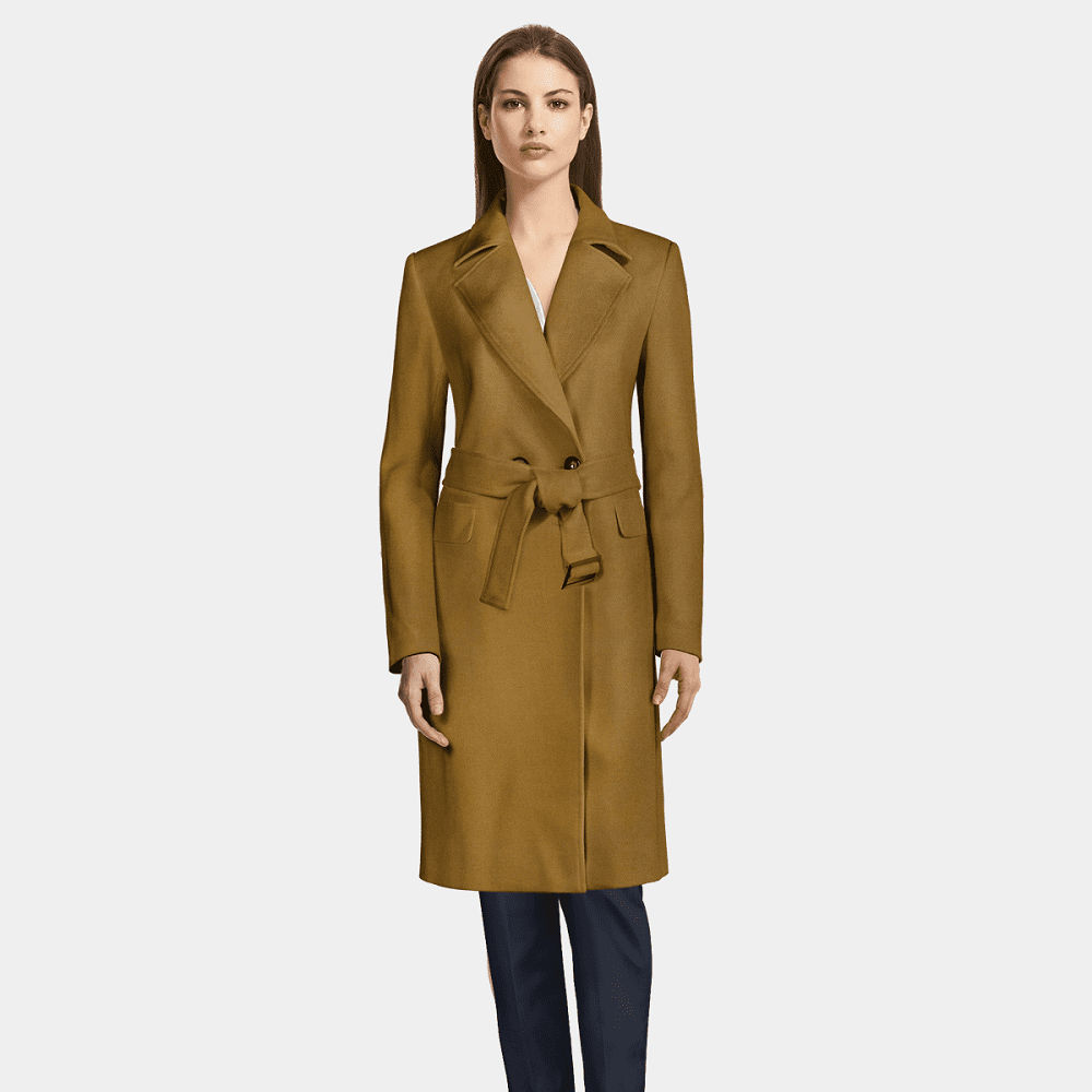 womens wool trench coat