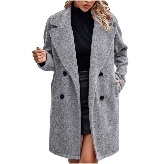 womens wool trench coat