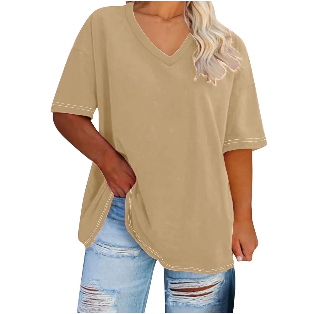 v neck t shirts women